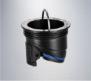 Black plastic large side row magnetic self-sealing